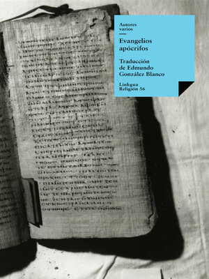 cover image of Evangelios apócrifos